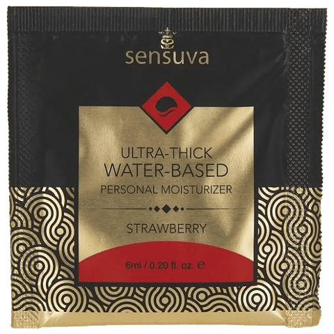 Lubricante Sensuva Ultra Espeso Frutilla Sachet 6 ml