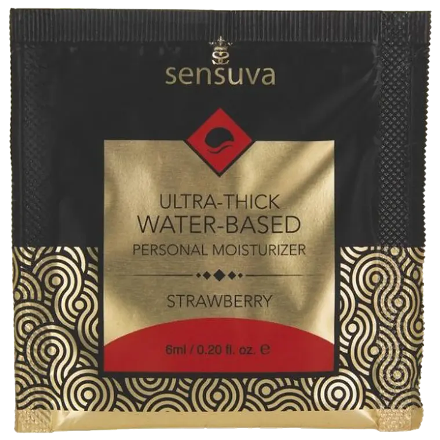 Lubricante Sensuva Ultra Espeso Frutilla Sachet 6 ml 1