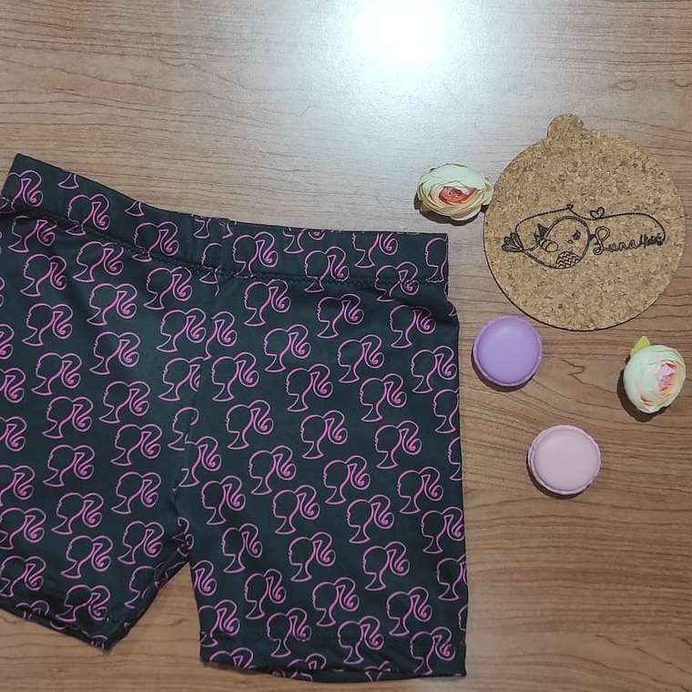 Calção Ciclista Barbie 1