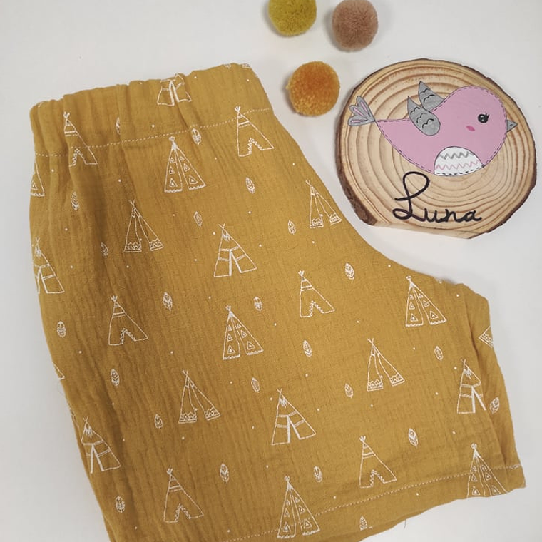 Calção Musselina Tipi 1