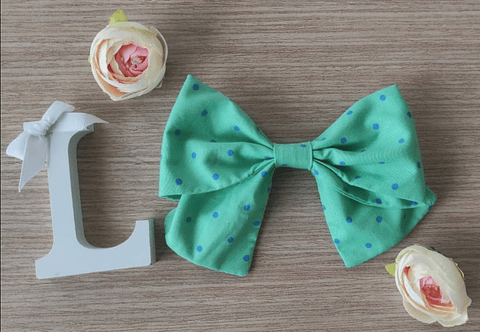 Gancho Verde Pinta Azul