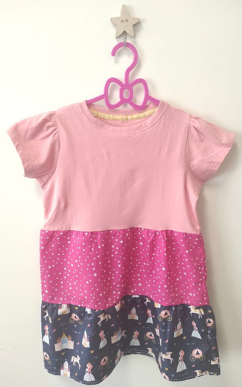 Túnica/Vestido Princesas MG curta