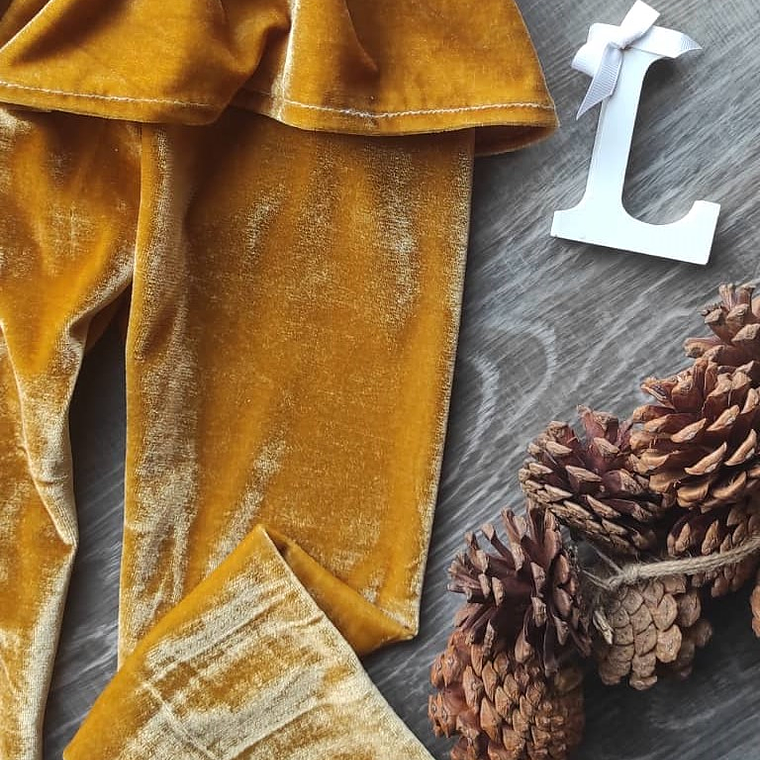 Leggings Outono Veludo | 4 anos 2