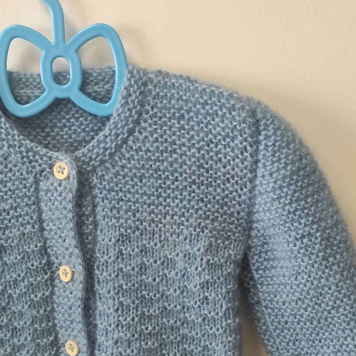 Casaquinho de Malha Azul Ganga 2