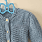 Casaquinho de Malha Azul Ganga - Thumbnail 2