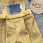 Calção com peitilho Mostarda | 18 meses - Thumbnail 4