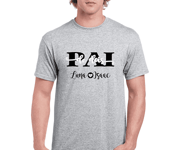 T-shirt Pai Personalizada | Português