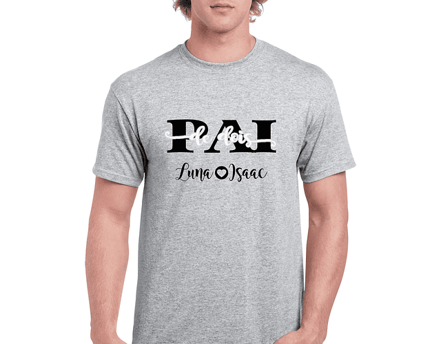 T-shirt Pai Personalizada | Português