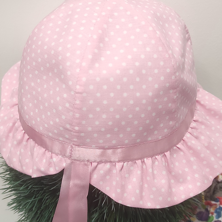 Panamá Polka Dot rosa | 52 2