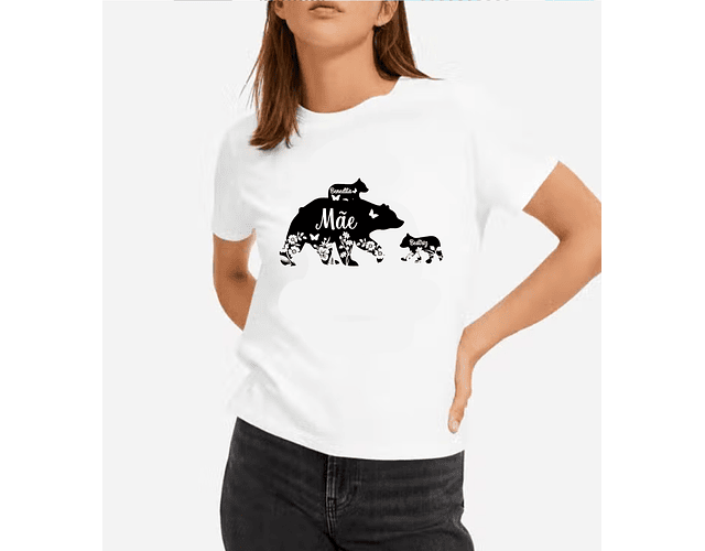 T-Shirt Mãe Ursinhos