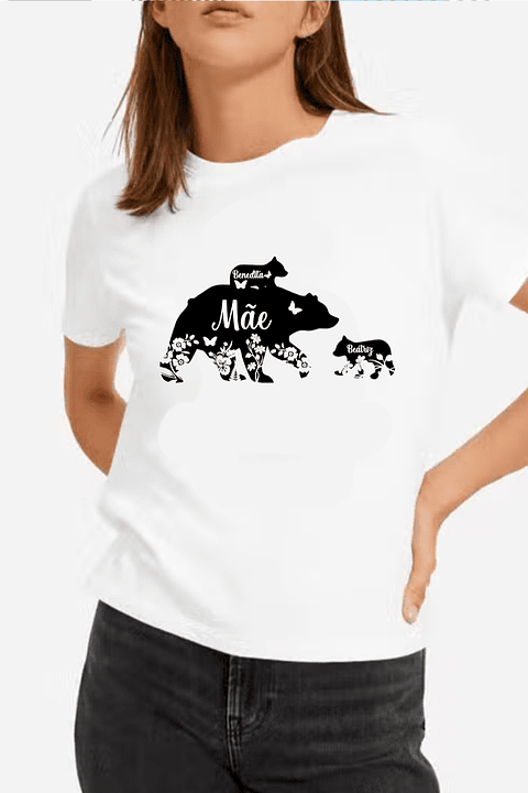 T-Shirt Mãe Ursinhos