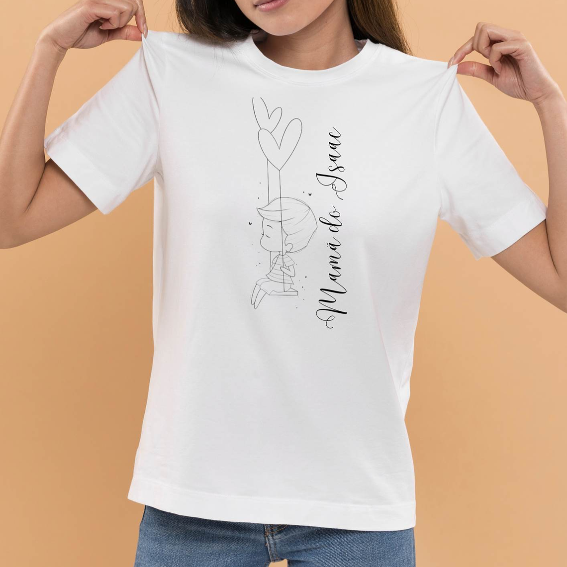 T-shirt Mãe Personalizada menino 1