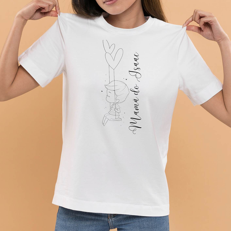 T-shirt Mãe Personalizada menino 1