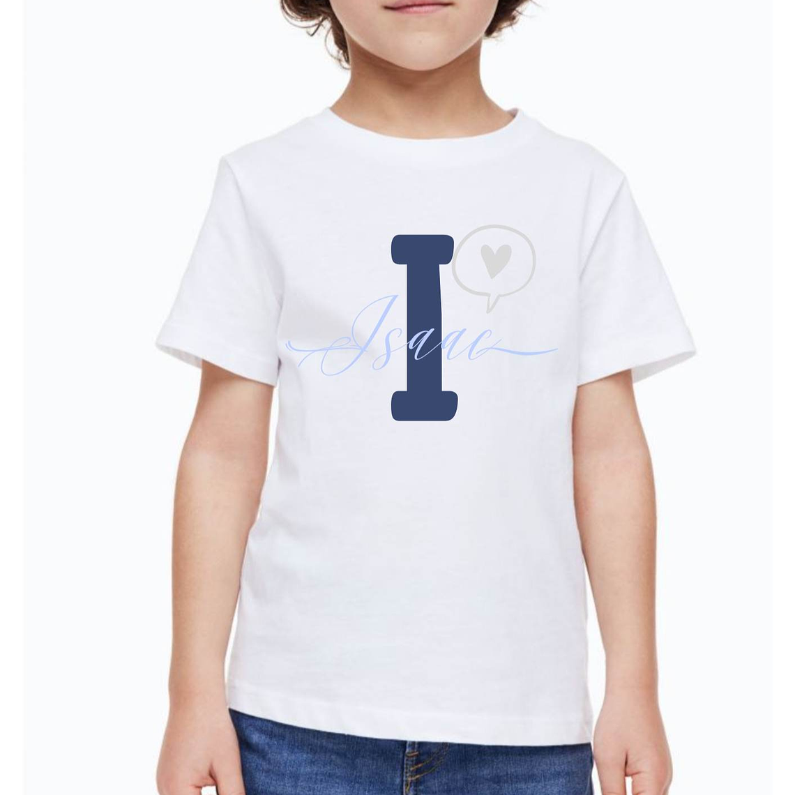 T-shirt com Inicial 1