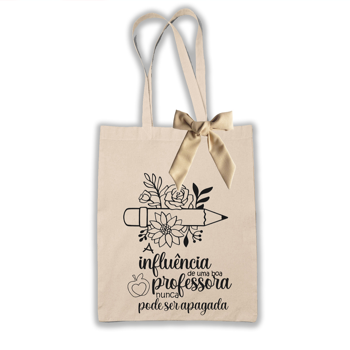 Tote Bag Lápis Floral  1