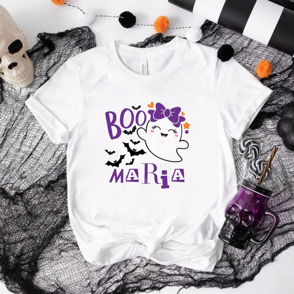 T-shirt Fantasma menina 1