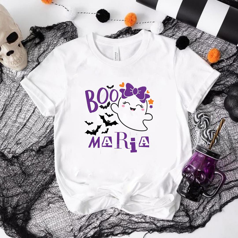 T-shirt Fantasma menina 1