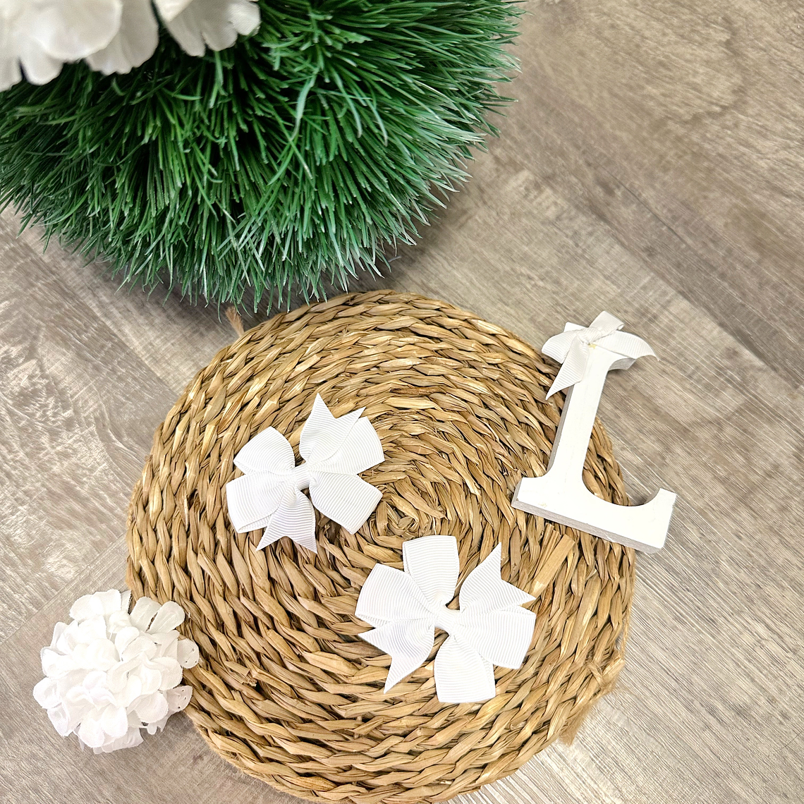 Laço Fita Midi | Branco 1