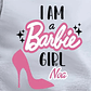 Sweat Barbie Girl Cinza - thumbnail 2