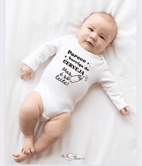 Body Parece barriga de cerveja Bebé