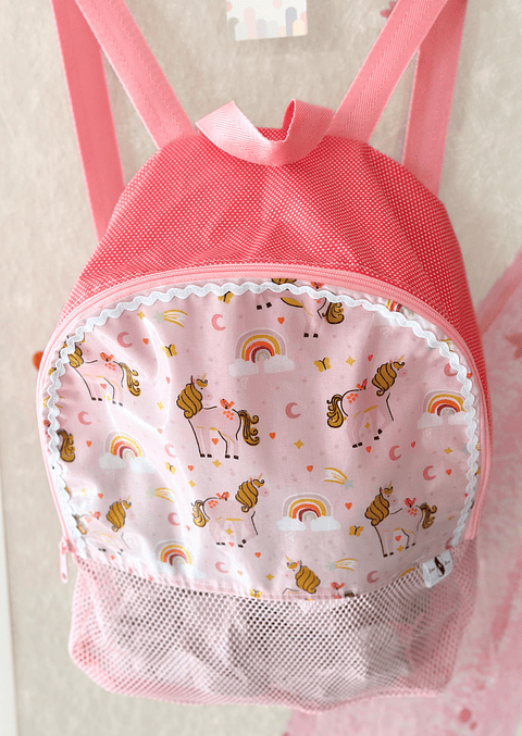 Mochila Praia XL Unicórnio 