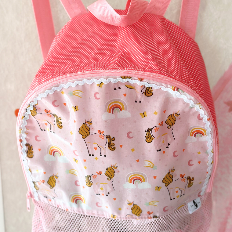 Mochila Praia XL Unicórnio  1