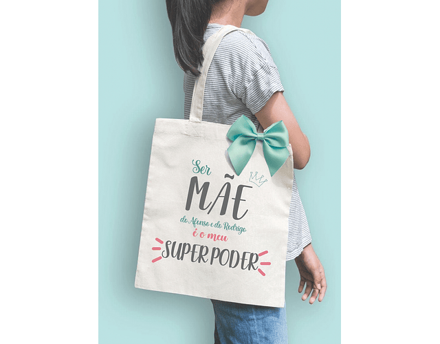 Tote Bag Mãe Super Poder