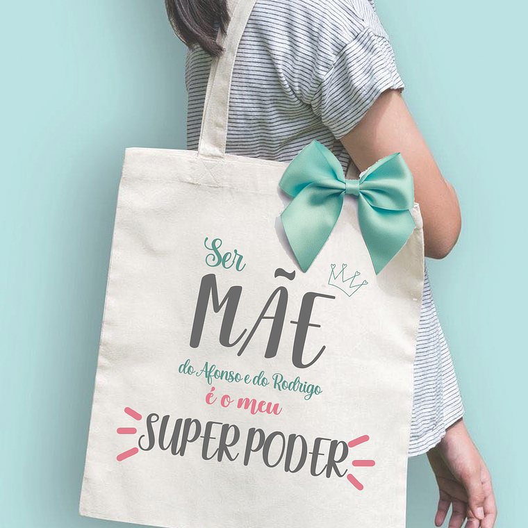 Tote Bag Mãe Super Poder 1