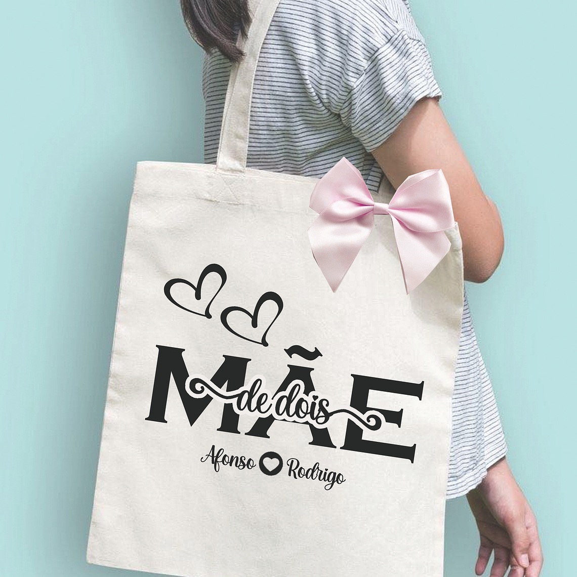 Tote Bag Mãe de dois 1