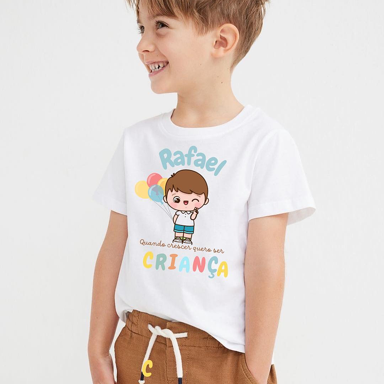T-shirt Quero ser criança 1