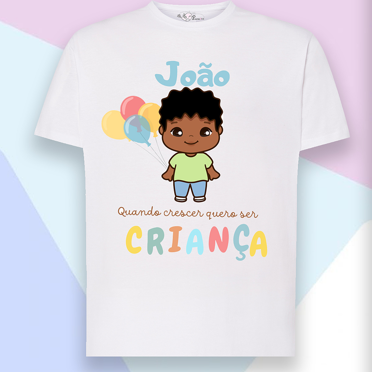 T-shirt Quero ser criança 3