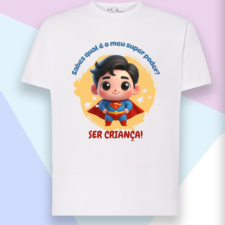 T-shirt super Herói 3