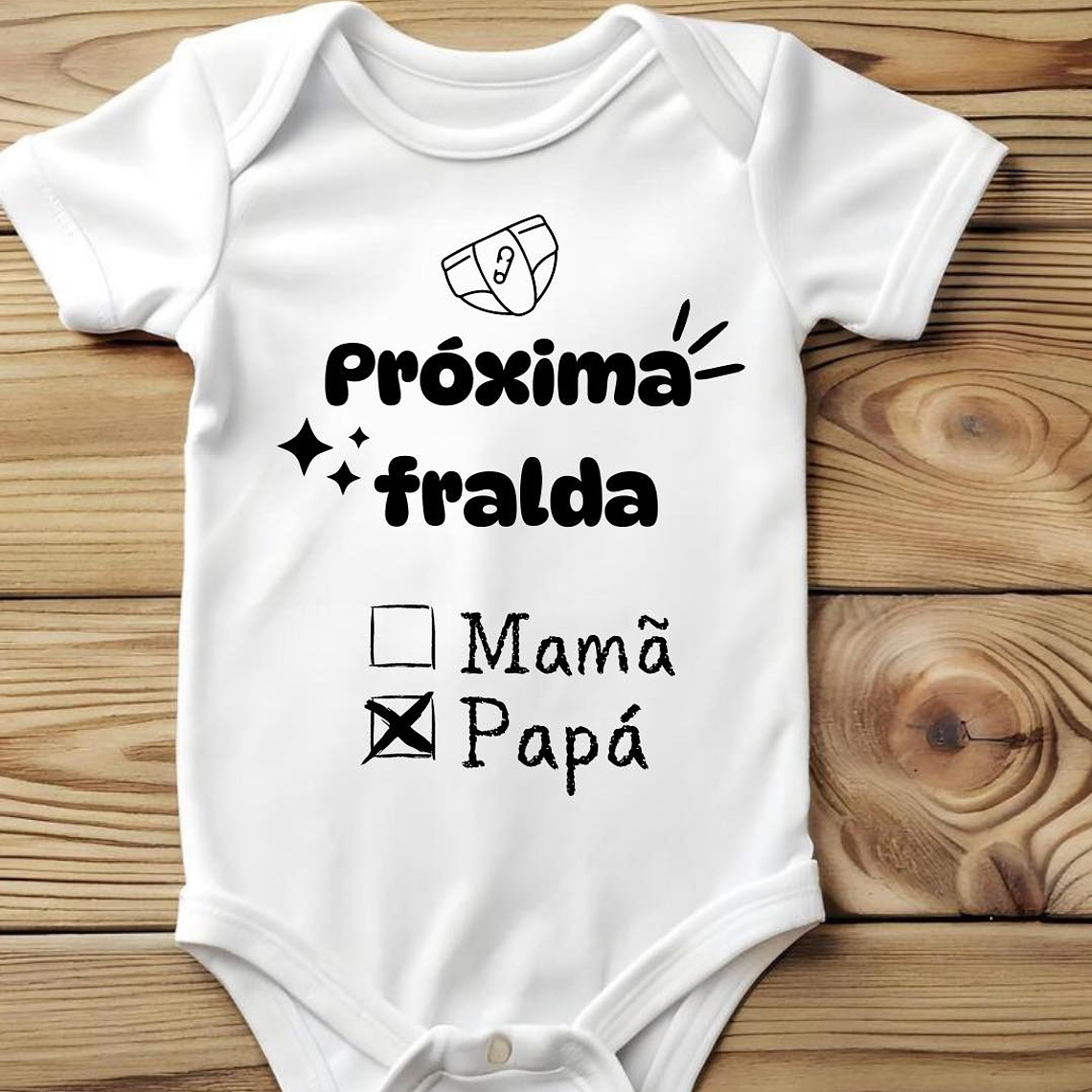 Body Próxima fralda 1