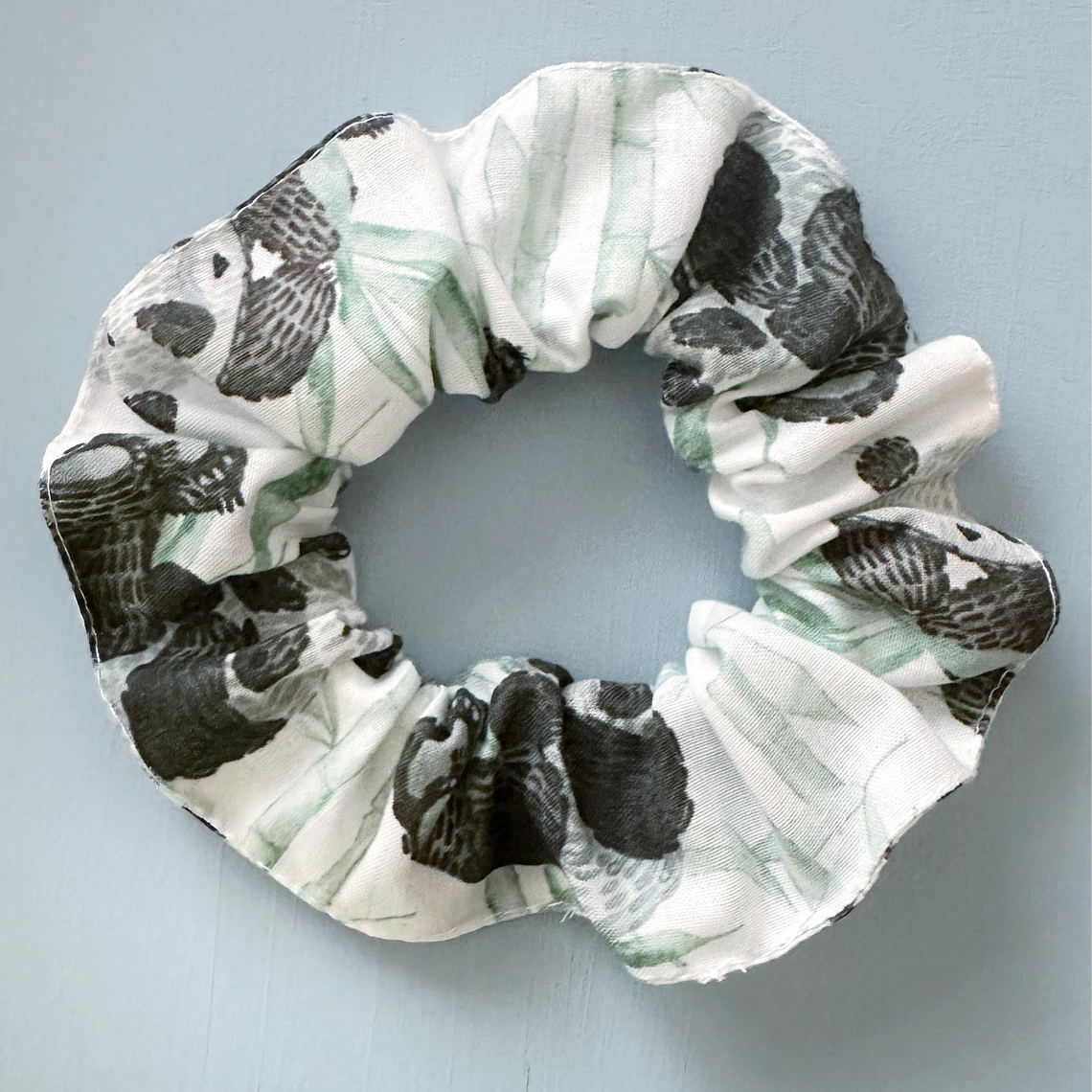 Scrunchie Panda Menta 1