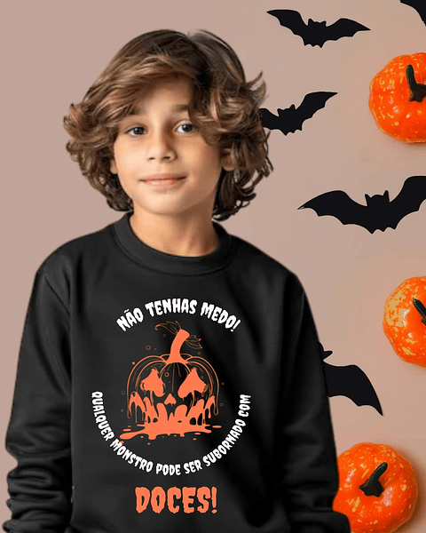 Sweatshirt Monstrinho Doce