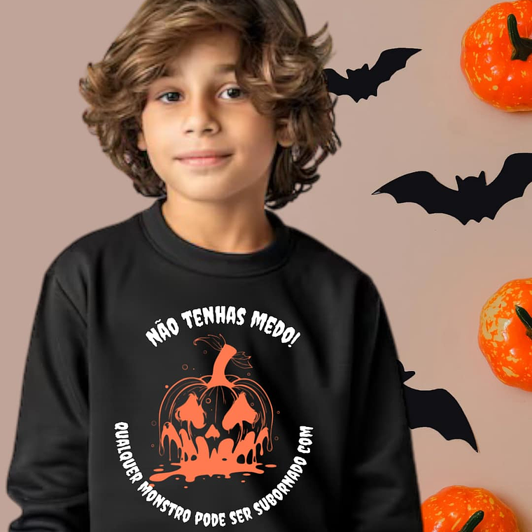 Sweatshirt Monstrinho Doce 1