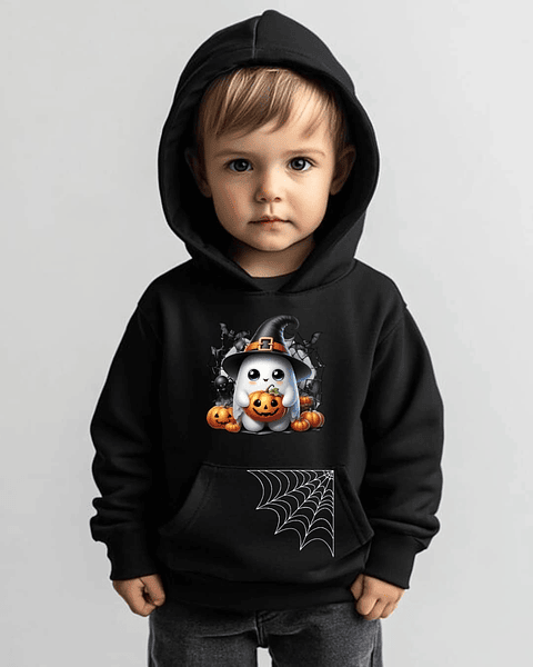 Sweatshirt Fantasminha e Abóbora