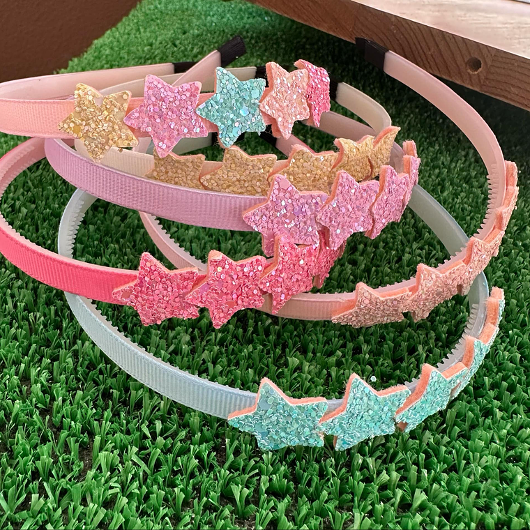 Bandoletes Glitter Estrelas 1