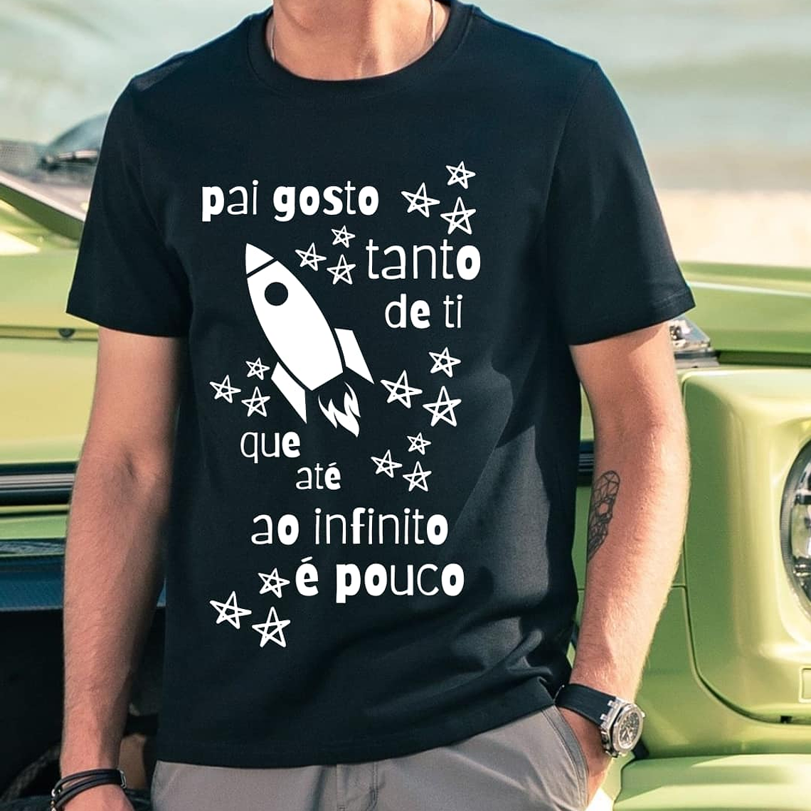 T-shirt Pai Infinito 1