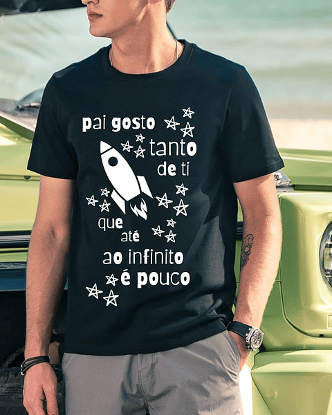T-shirt Pai Infinito
