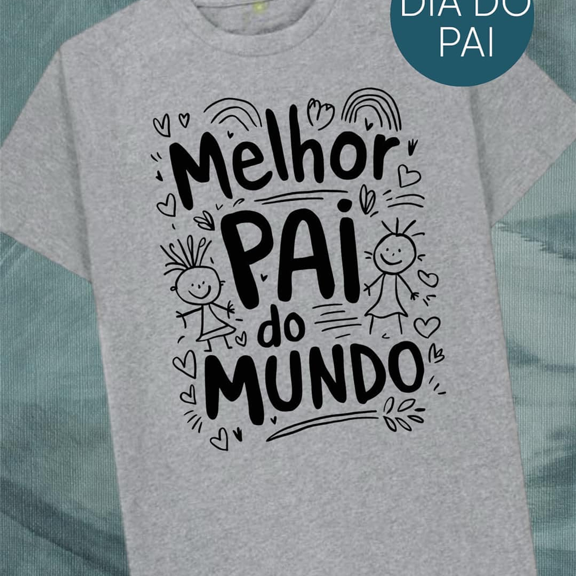 T-shirt Pai Melhor do Mundo 1