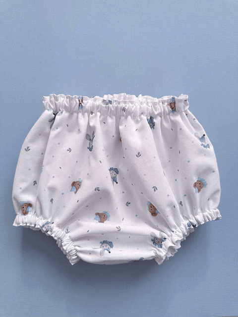 Tapa-Fraldas Bosque Encantado azul | 3-6meses