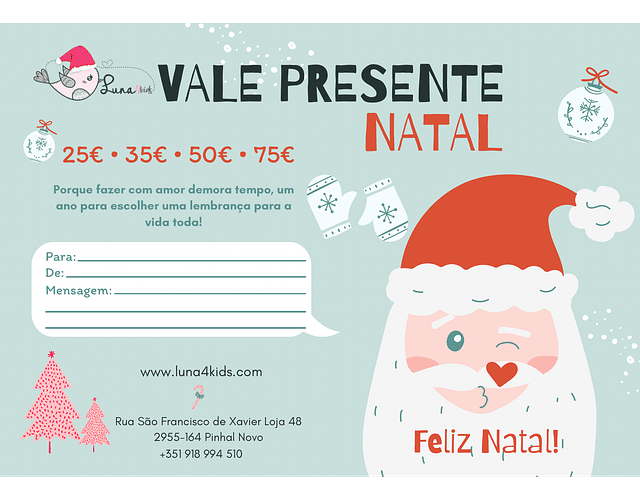 Vale Presente Natal