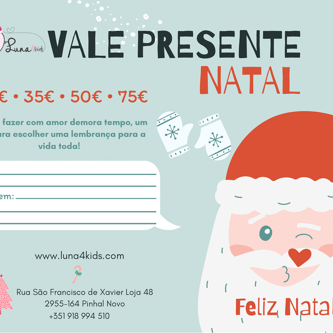 Vale Presente Natal 1