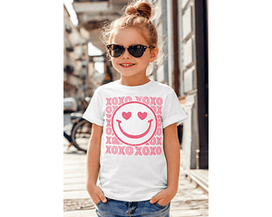 T-shirt Infantil XOXO Smile 💖