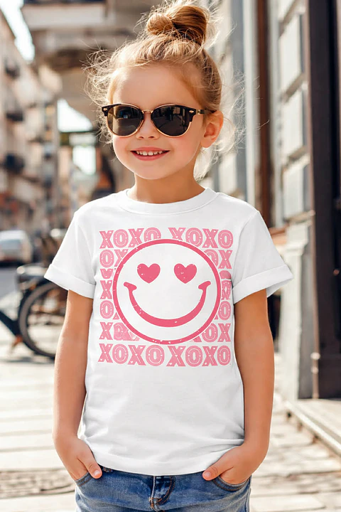 T-shirt Infantil XOXO Smile 💖