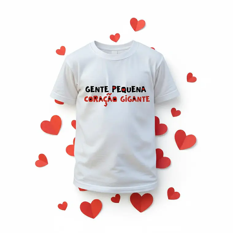 T-shirt “Gente Pequena, Coração Gigante” 2