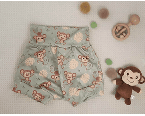 Bloomer Macaquinho | 3-6 meses