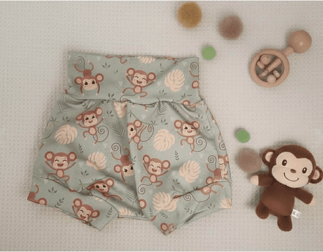 Bloomer Macaquinho | 3-6 meses