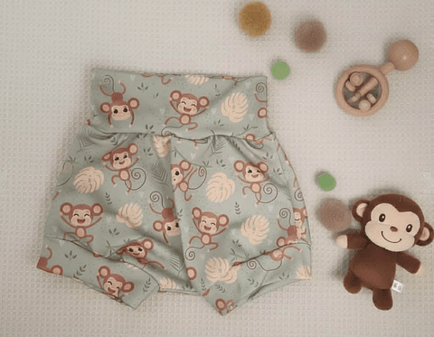 Bloomer Macaquinho | 3-6 meses